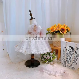 Arrivals Baby Dress Spanish Lolita Set Summer Short Sleeve Dress Clothes Toddler Girl Clothes thumbnail-5