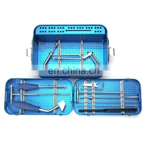Instrument Orthopedic Surgical Excellent Quality DHS & DCS Plate Instruments Set Medical Surgery Set thumbnail-7