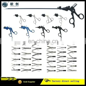 10mm Reusable Laparscopic Atraumatic Forceps Scissors Grasper thumbnail-6