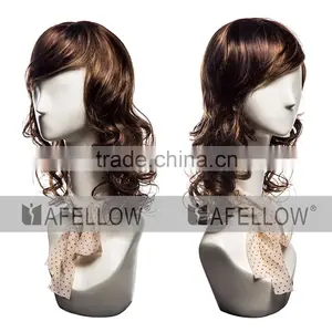 Fiberglass Head Model Abstract Head Mannequin Model Adults Women Display Hair Mannequins H1106 thumbnail-3