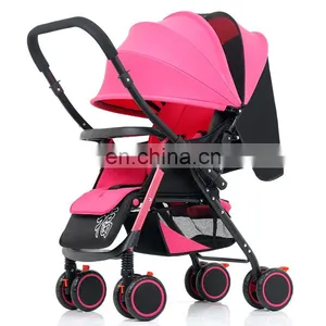 Cheap Wholesale Lightweight Easy Foldable Baby Buggy With The Plate thumbnail-6