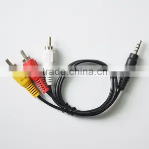 Audio & Video Application 3 Way 3.5mm Splitter Cable 0.5m thumbnail-4