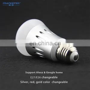 Frankever US/EU Standard Led Wifi Light Bulb Smart Home Controlled by Mobile App thumbnail-4