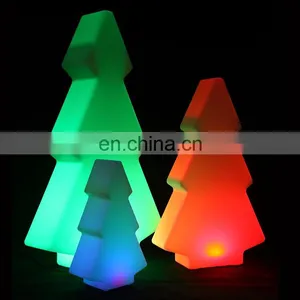 Battery Operated Colorful Changing Remote Control Led Christmas Tree thumbnail-2