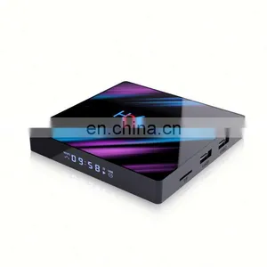 Wholesale RK3318 H96 MAX 4gb Ram tv Box Android 10 Quad Core Support 4k tv Box 64GB ROM Smart tv Box thumbnail-2