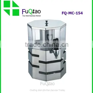 Hotel 2.5 Gallon Drink Dispenser Stainless Steel Fruit Juice Dispenser , Jar Dispenser With Spigot thumbnail-6