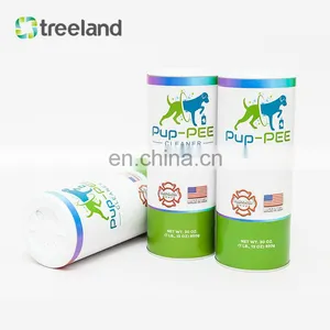 Custom Paper Can For Powder-related Product Cylinder Paper Canister With Shaker Lid Paper Tube Packaging With Custom Print thumbnail-5