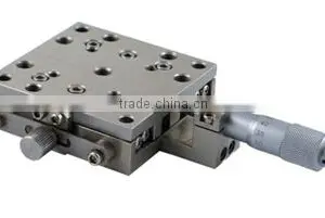 PT-SD114 Stainless Steel Crossed-Roller Bearing Manual Linear Stage, 13mm Travel thumbnail-1