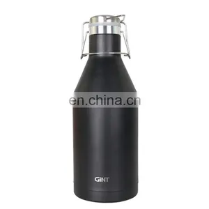 2L Wholesale Large Sports Portable Stainless Steel Water Bottle Vacuum Cup thumbnail-4