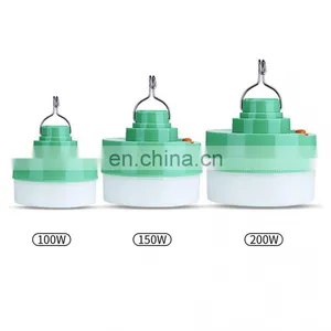 Factory Directly Supply Echargeable Lamp 100W 150W 200W Led Outdoor Emergency Camping Lights for Sale thumbnail-1