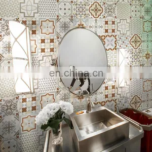 300x300 Nordic Bathroom Kitchen Balcony Retro Anti-slip Tiles thumbnail-3