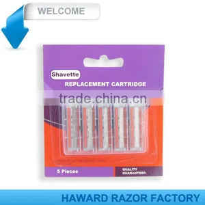 D910-razor Head High Quality Triple Blade for Comfortable System Razor thumbnail-1