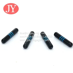 Black Transfer Blue Shoe String Plastic Aglet 25mm Length ABS Aglet Tips Shoelace Aglet Tipping thumbnail-5