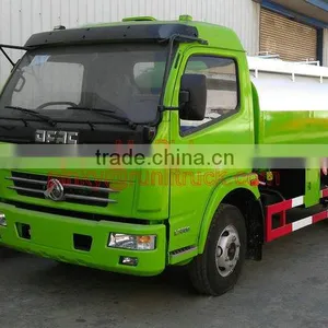Cheaper Price DFAC Fuel Truck With Dispensing Arrangements Monitor and Meter 8000Liters Oil Tank Truck For Sales thumbnail-1