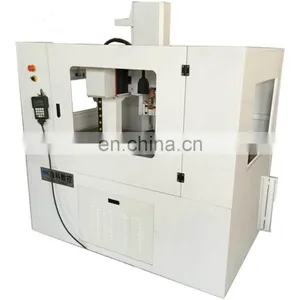 SKM-4040 Small Metal Cnc Router Coin Engraving Machine With Dust Cover thumbnail-1