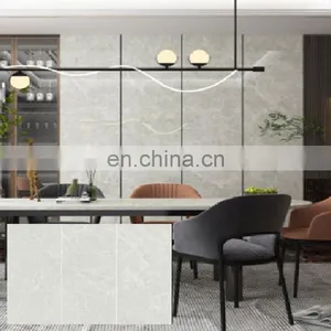 Tile Importer in Jeddah for Livingroom Floor White Marble Slab Porcelain Ceramic Tiles Book Match Factory thumbnail-1