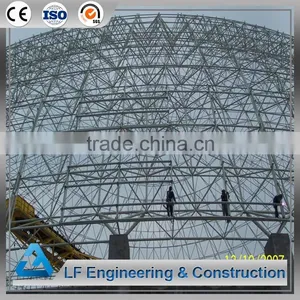 Cost Efficient Space Frame Dome Warehouse Dry Coal Storage Shed thumbnail-3