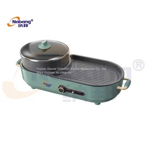 2.5L Frying and Hot Pot Electric Fryer Grill thumbnail-2