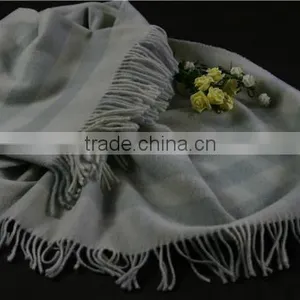 Peruvian Wholesale Soft Pure Woven Wool Throw Blanket thumbnail-1