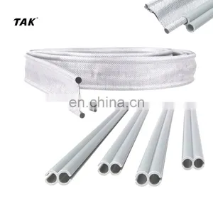 6mm Double Channel 3m Camping Driveaway Awning Fixing Kit for Vehicle Awning Rail thumbnail-2