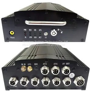 8 Channel 720P AHD Camera HDD Mobile DVR Live Video Monitoring Hard Drive RJ45 MDVR thumbnail-1