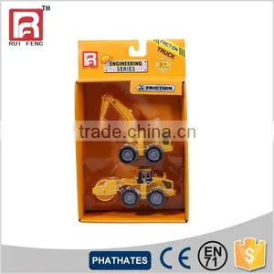 Friction 2 In 1 Construction Trucks Playset thumbnail-1
