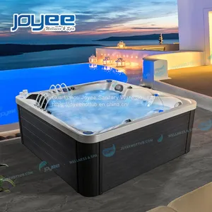 JOYEE Holiday Party Winter 5 Persons Best Acrylic Big Size Garden Hydro Whirlpool Outdoor Spa Hot Tub With Good Factory Price thumbnail-1