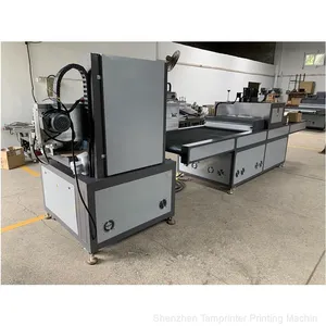Electric Vertical Screen Printing Machine With uv Tunnel Curing Machine thumbnail-3