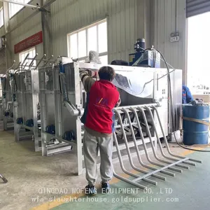 Automatic Abattoir Slaughterhouse Hydraulic De-hairing Machine For Butcher Equipment thumbnail-1