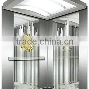Passenger Elevator Lift Mirror Etched Sino-Germany Joint Venture Company thumbnail-6