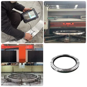 ZBL.20.0544.200-1sptn Light Load Slewing Bearing Slewing Ring Bearing 648*444*56mm thumbnail-3