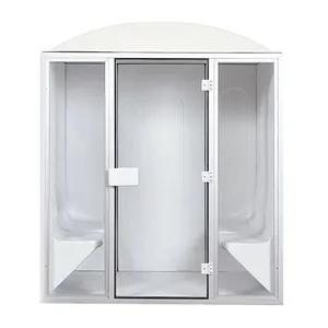 OEM Outdoor Steam Room Shower 5-6 People Acrylic Wet Steam Room thumbnail-1