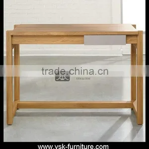 DK-078 Hotel Bedroom Laptop Writing Table Wooden Design thumbnail-1