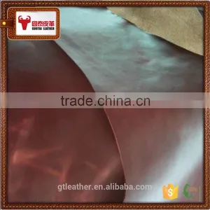 Oil Distressed Cow Leather for Bag & Shoes thumbnail-1
