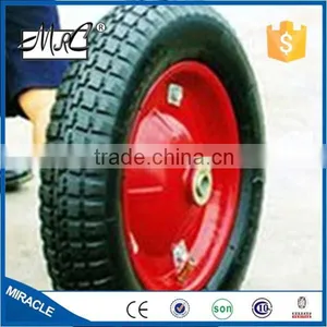 Hot Sale Pattern Pneumatic go Cart Wheel Tyre Rubber Wheelbarrow Wheel 13 x 3.25 / 3.00-8 thumbnail-4