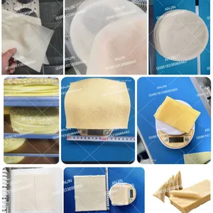 Automatic Spring Roll Sheet Making Machine Samosa Sheets Production Line AJ-5029 thumbnail-5