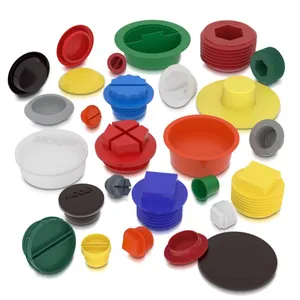 MOCAP LDPE Hydraulic Rubber Hose Plug Cylinder Valve Threaded Pipe Fitting Tube Dust Protective Cap Hole Inner Plastic Plug