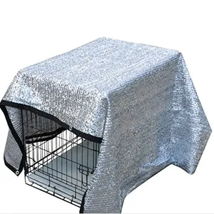 Aluminum Shade Net 85% Shading Silver Aluminum Mesh Plant Covering Summer Shading Cover for Car thumbnail-6