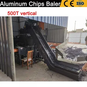Scrap Iron Aluminum Copper Mixed Material Hydraulic Briquetting Machine thumbnail-1