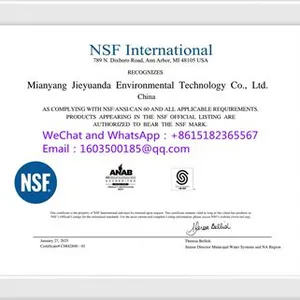 NSF Endorsed! Minghuang Siliphos, the Preferred Choice for Industrial and Domestic Water Treatment thumbnail-1