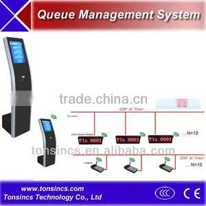 2016 Guanghzhou Hot Sell Banking 17" Wireless Bank Queue Management System thumbnail-2