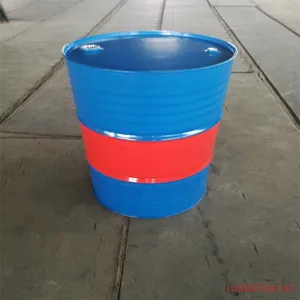Paint Appearance Intact Renovation Iron Drum 200 Liters Closed Paint Drum Color Uniform Style. thumbnail-2