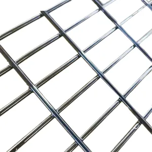 Stainless Steel/ Galvanized Welded Wire Mesh Mild Steel Wire Net Goat Fence Panels 1x1 Welded Wire Mesh Panel thumbnail-1