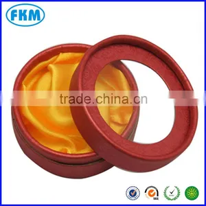 2PCS Purple Round Cardboard Bracelet Boxes 8.5x3.5cm for Jewelry Gifts Package thumbnail-3