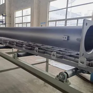 Steel Reinforced Steel Pipe Through Shot Blasting Cleaning Machine, Automatic Sand Blasting and Rust Removal Equipment thumbnail-3