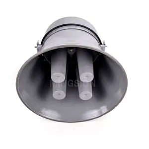 240W 400W 600W Electronic Siren Speaker Horn 8ohm 100V Big Size With Four Neodymium Ferrite Drivers for Early Warning System thumbnail-3