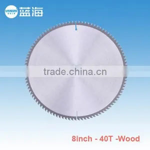8''-40T Circular Saw Blade for Wood Cutting Alloy Saw thumbnail-1
