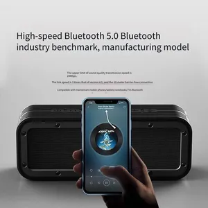 New v8 Bluetooth Speaker With Triple Sound Effects, Factory Direct Sale, Dropshipping thumbnail-2