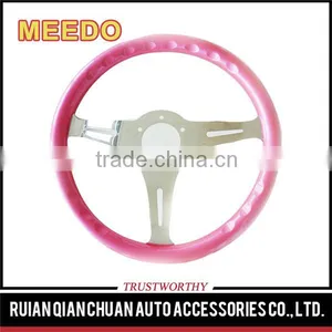 China Ruian 14inch 350mm ABS Universal Auto Accessories Car Steering Wheel thumbnail-6