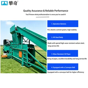 Three-cylinder Rice Husk Baler, Corn and Rice Silage Baler, Hay and Forage Compressor thumbnail-1